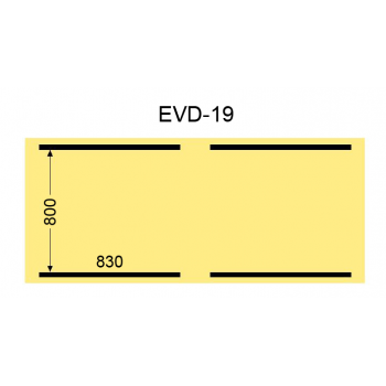 TECNOTRIP ÇİFT HAZNELİ  VAKUM PAKETLEME MAKİNESİ EVD-19