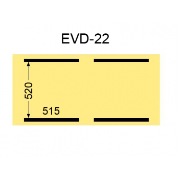 TECNOTRIP ÇİFT HAZNELİ  VAKUM PAKETLEME MAKİNESİ EVD-22
