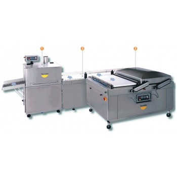 TECNOTRIP ÇİFT HAZNELİ  VAKUM PAKETLEME MAKİNESİ EVD-A20