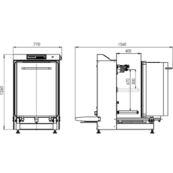 TEPRO DİKEY VAKUM PAKETLEME MAKİNESİ PV20